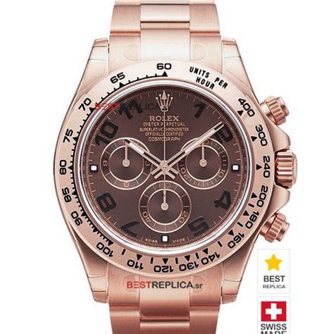 rolex cosmograph daytona chocolate dial 18k everose full gold|rolex 18 ct dial.